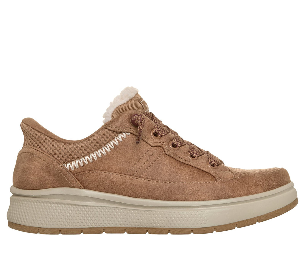 Skechers Slip-ins: BOBS Skip Cute - Canyon Cutie, CHESTNUT