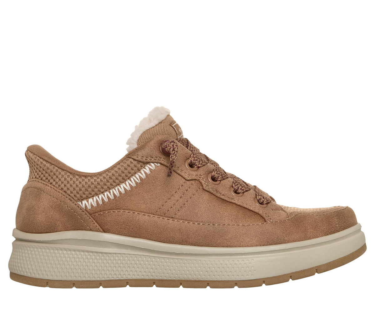 Skechers Slip-ins: BOBS Skip Cute - Canyon Cutie, CHESTNUT