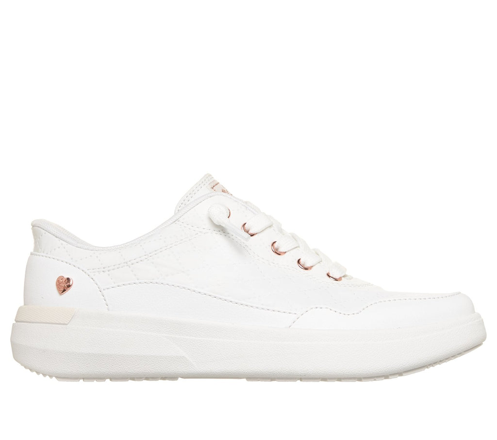 Skechers Slip-ins: BOBS Skip Cloud - Smooth Drift, WHITE