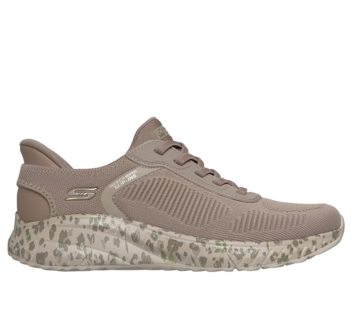 Skechers Slip-ins: BOBS Sport Squad Chaos - Urban Drift, TAUPE