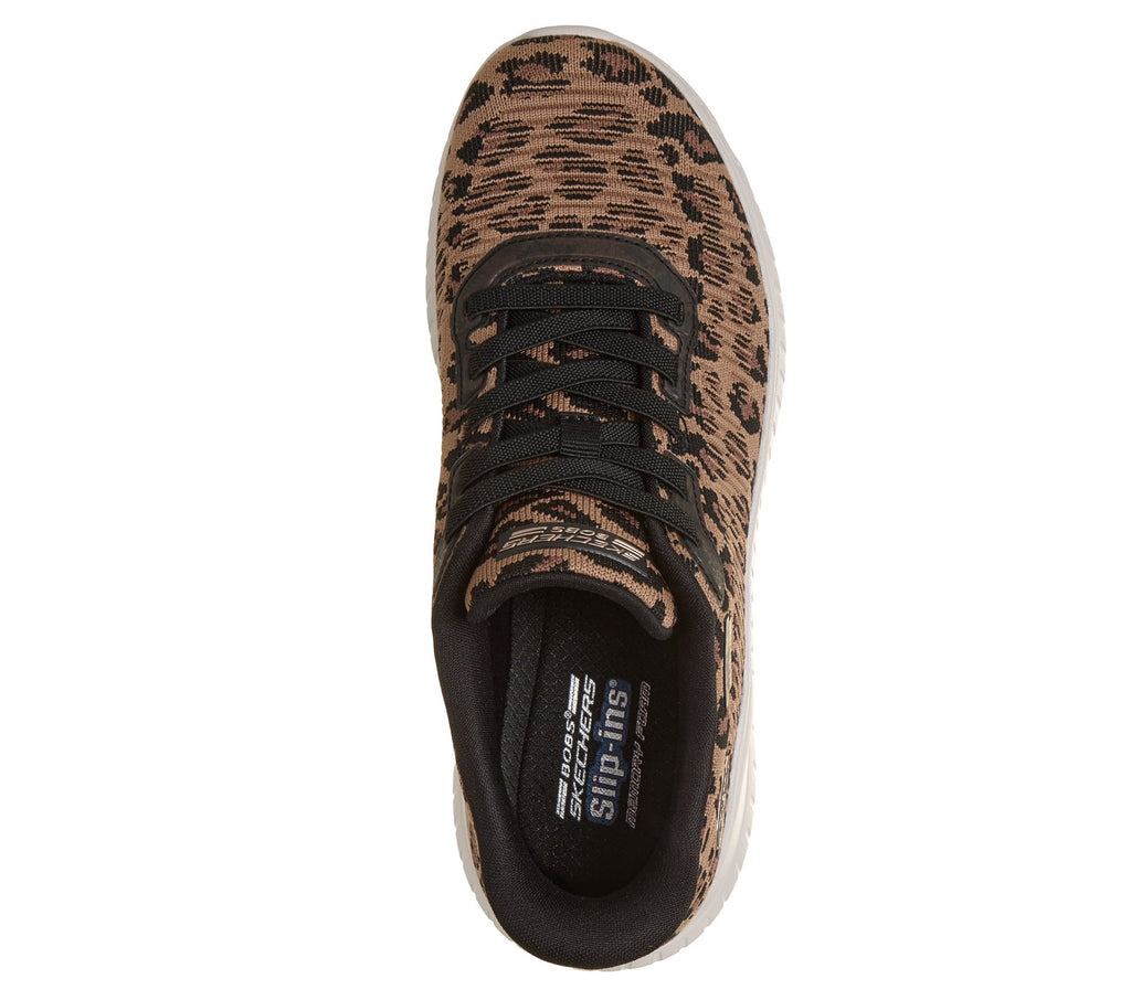 Skechers Slip-ins: BOBS Sport Squad Chaos - Leopard Lush