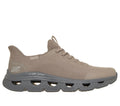 Skechers Slip-ins: BOBS Sport Arc Waves - Upper Motion, DARK TAUPE