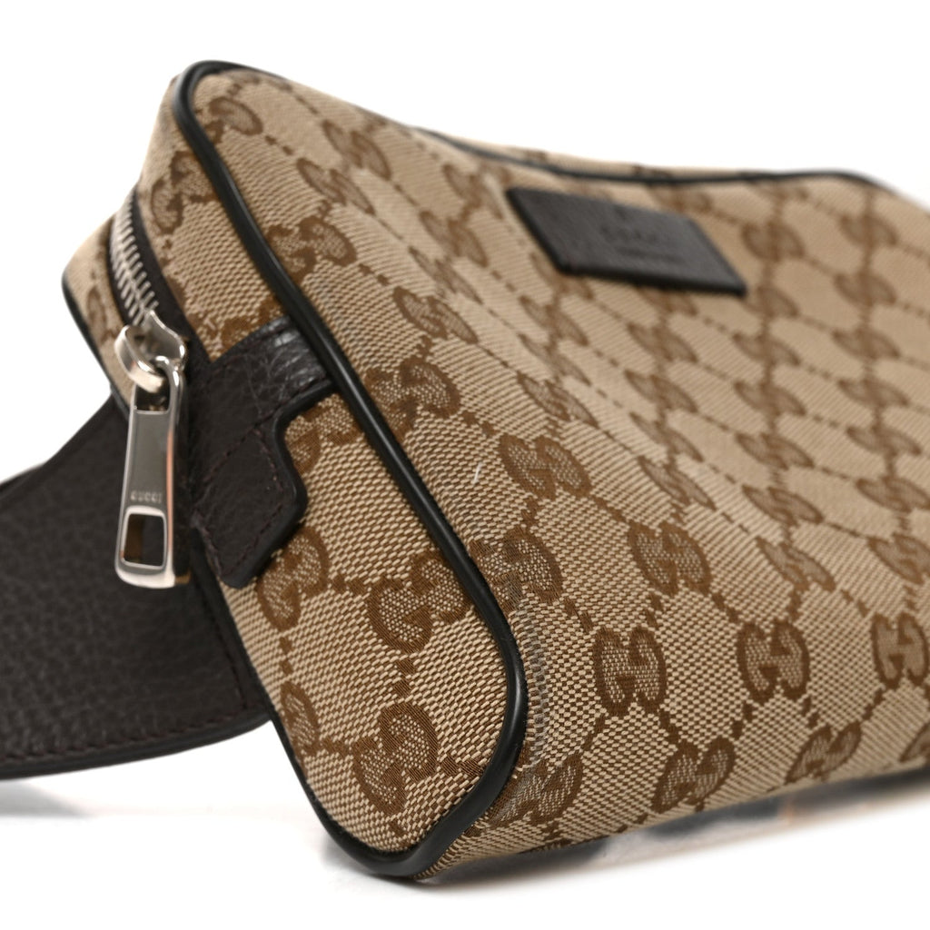 Monogram Belt Bag Dark Brown