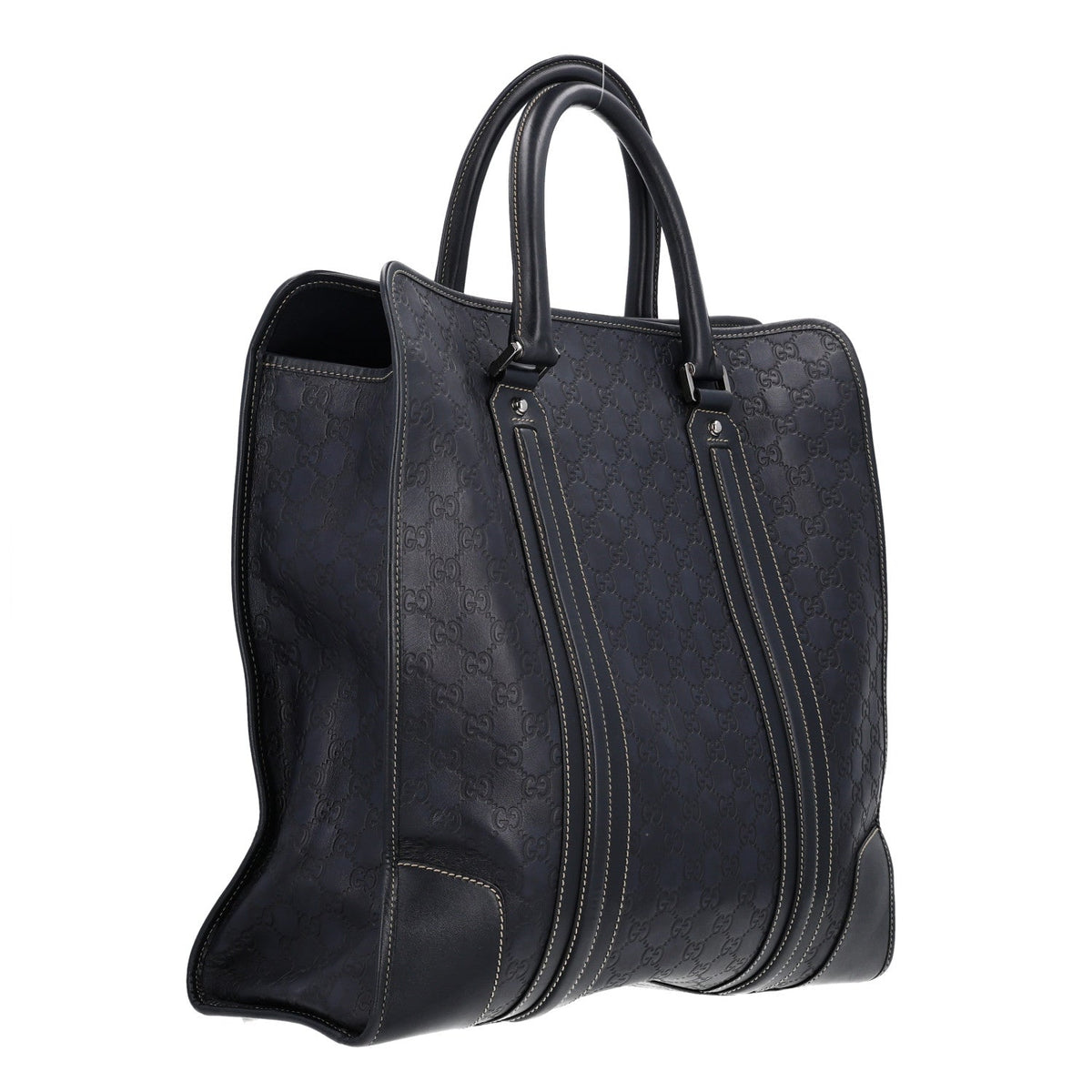 Guccissima Large Tote Black