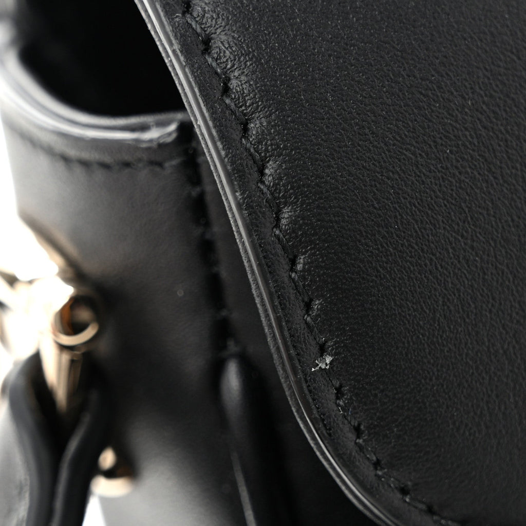 Arabella Calfskin Horsebit 1955 Shoulder Bag Black