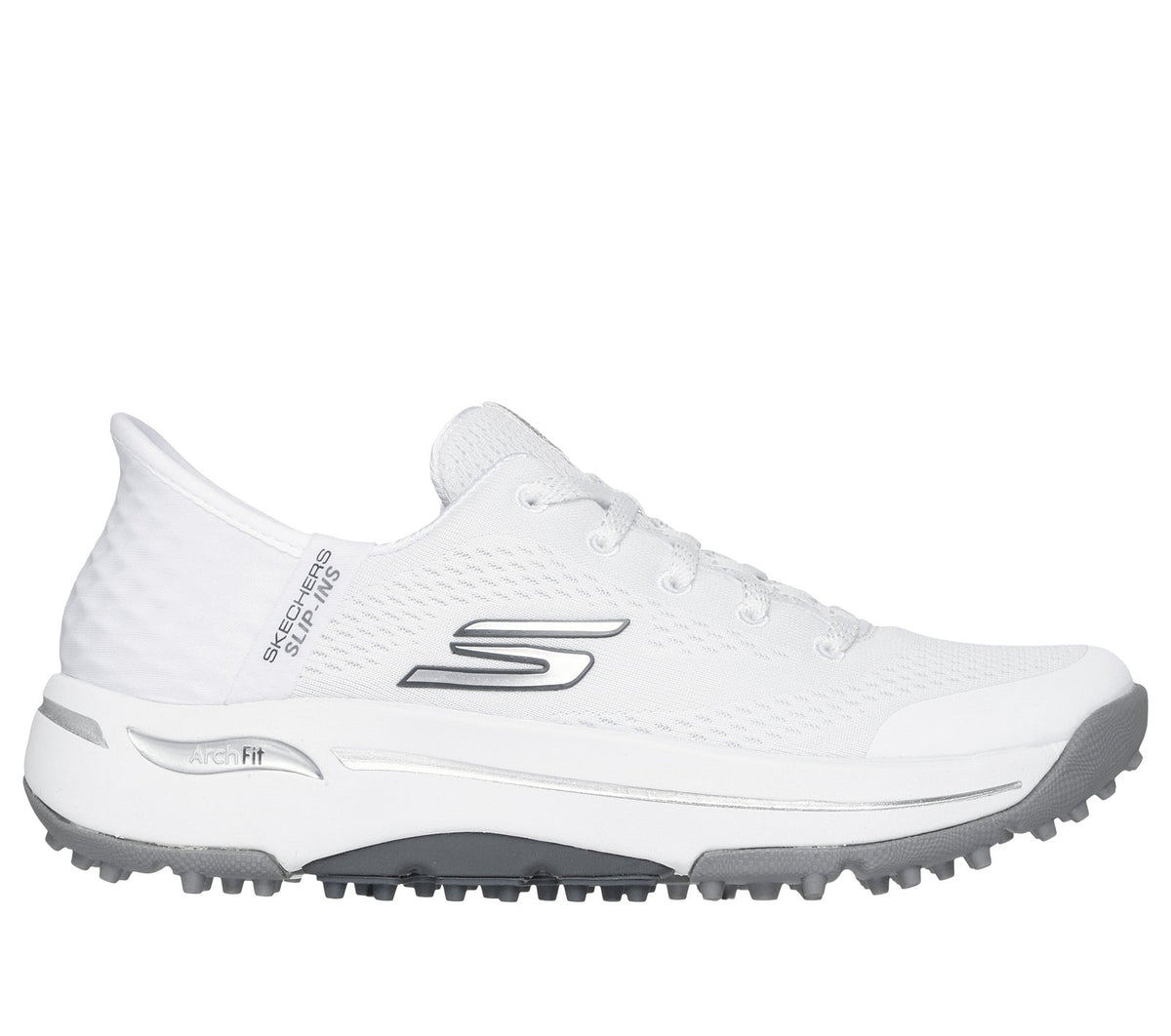 Skechers Slip-ins: GO GOLF Arch Fit - Line Up, WHITE