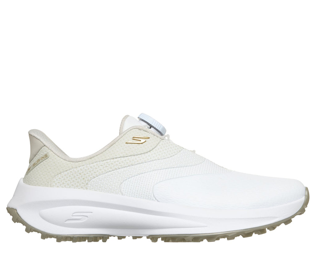 Skechers Slip-ins Golf Waterproof: Flow SI - Twist Fit, WHITE / NATURAL