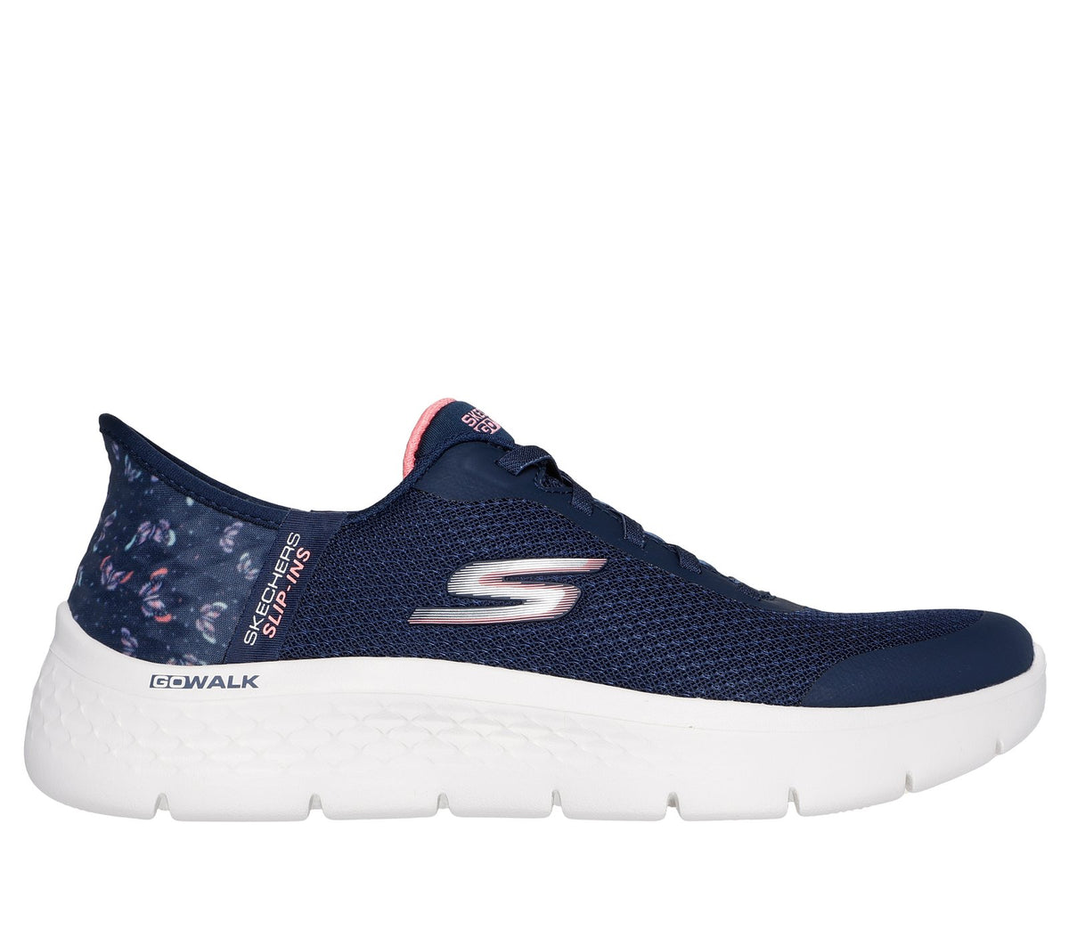Skechers Slip-ins: GO WALK Flex - Eva, NAVY / PINK