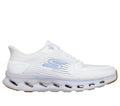 Skechers Slip-ins: GO WALK Glide-Step 2.0 - Breeze, WHITE / LIGHT BLUE