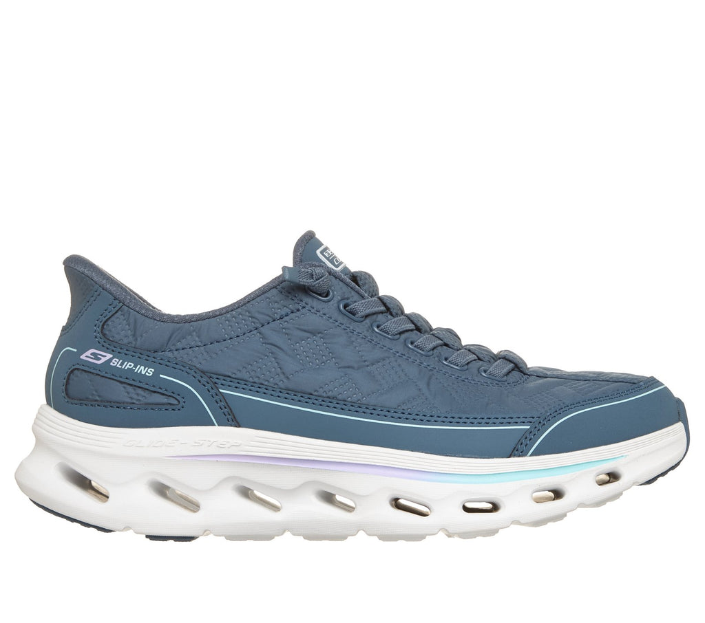 Skechers Slip-ins: GO WALK Glide-Step 2.0 - Cozy Fit Walker, SLATE
