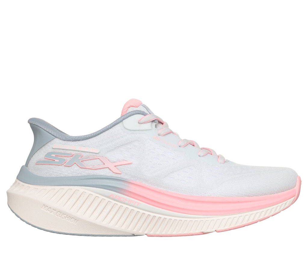 Skechers Slip-ins: GO WALK Max Cushioning Arch Fit - Areena, LIGHT GRAY / PINK