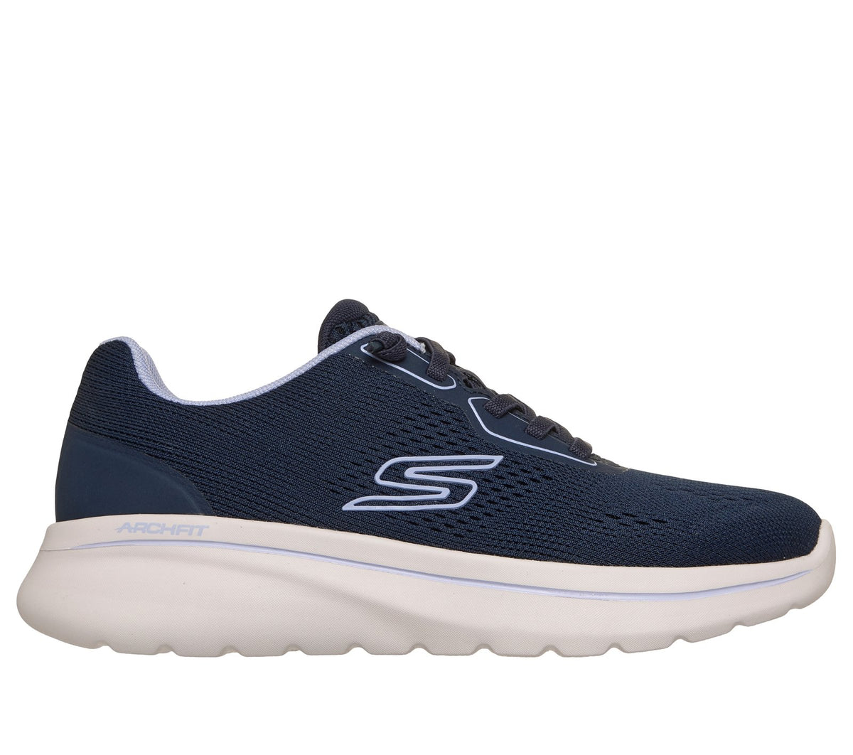 Relaxed Fit: GO WALK Arch Fit N-Joy - Ellie, NAVY / PERIWINKLE
