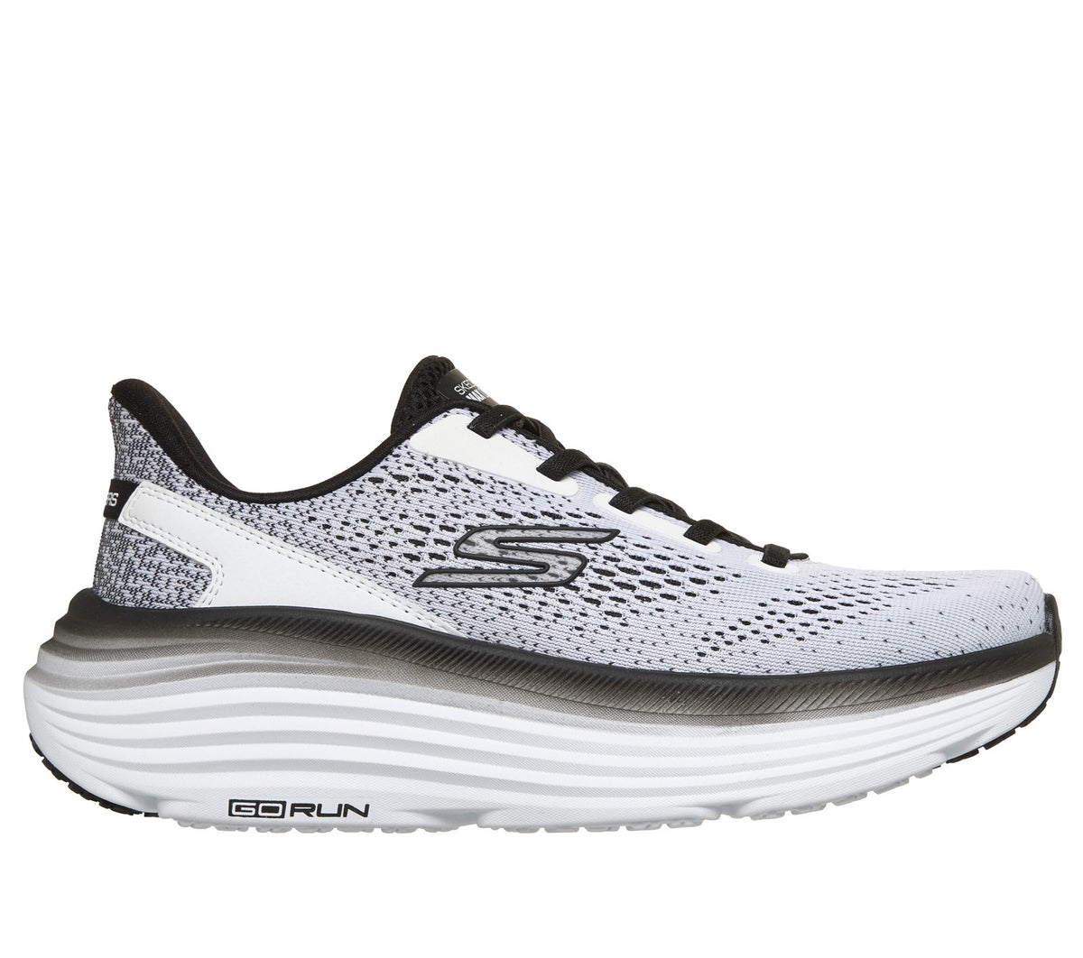 Max Cushioning Endeavour - Kauska, WHITE / BLACK