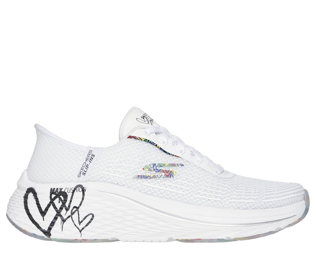 Skechers Slip-ins JGoldcrown: Max Cushioning Elite 2.0 - Osceola, WHITE / BLACK