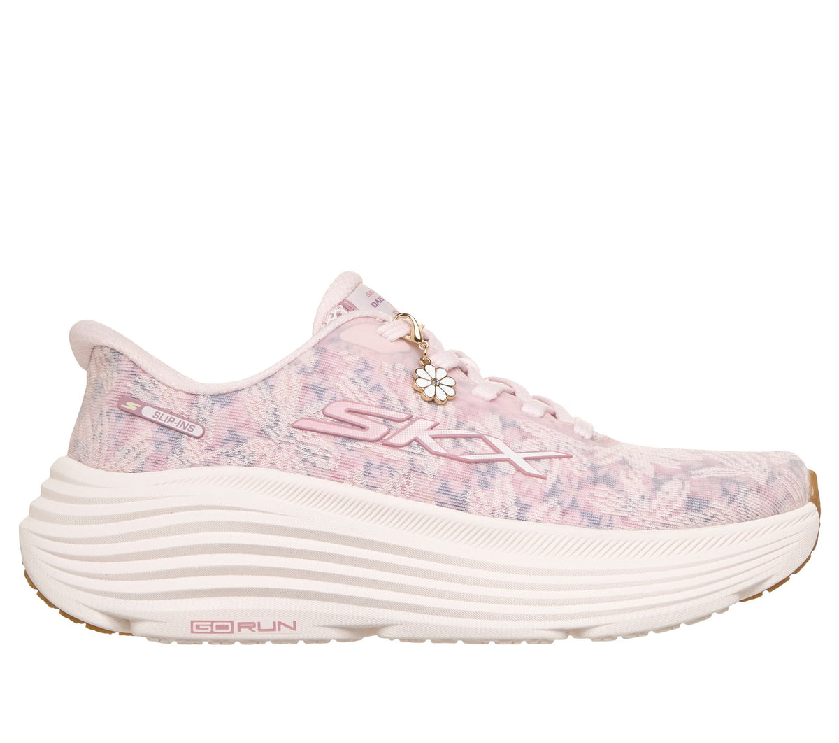 Skechers Slip-ins: Max Cushioning Endeavour - Daisy Burst, PINK