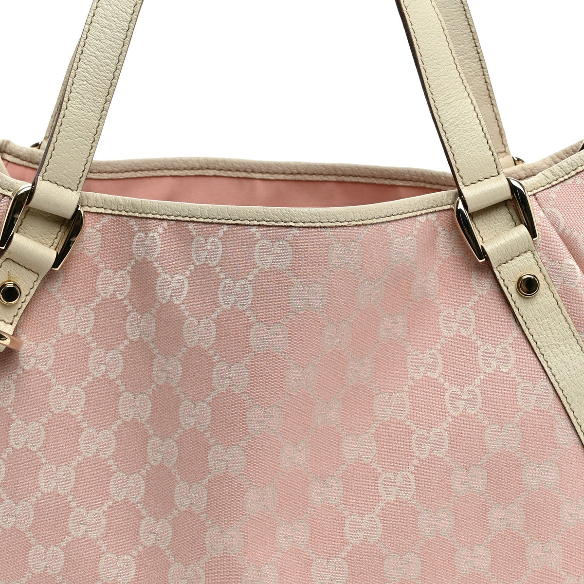 Monogram Medium Abbey Shoulder Bag Pink