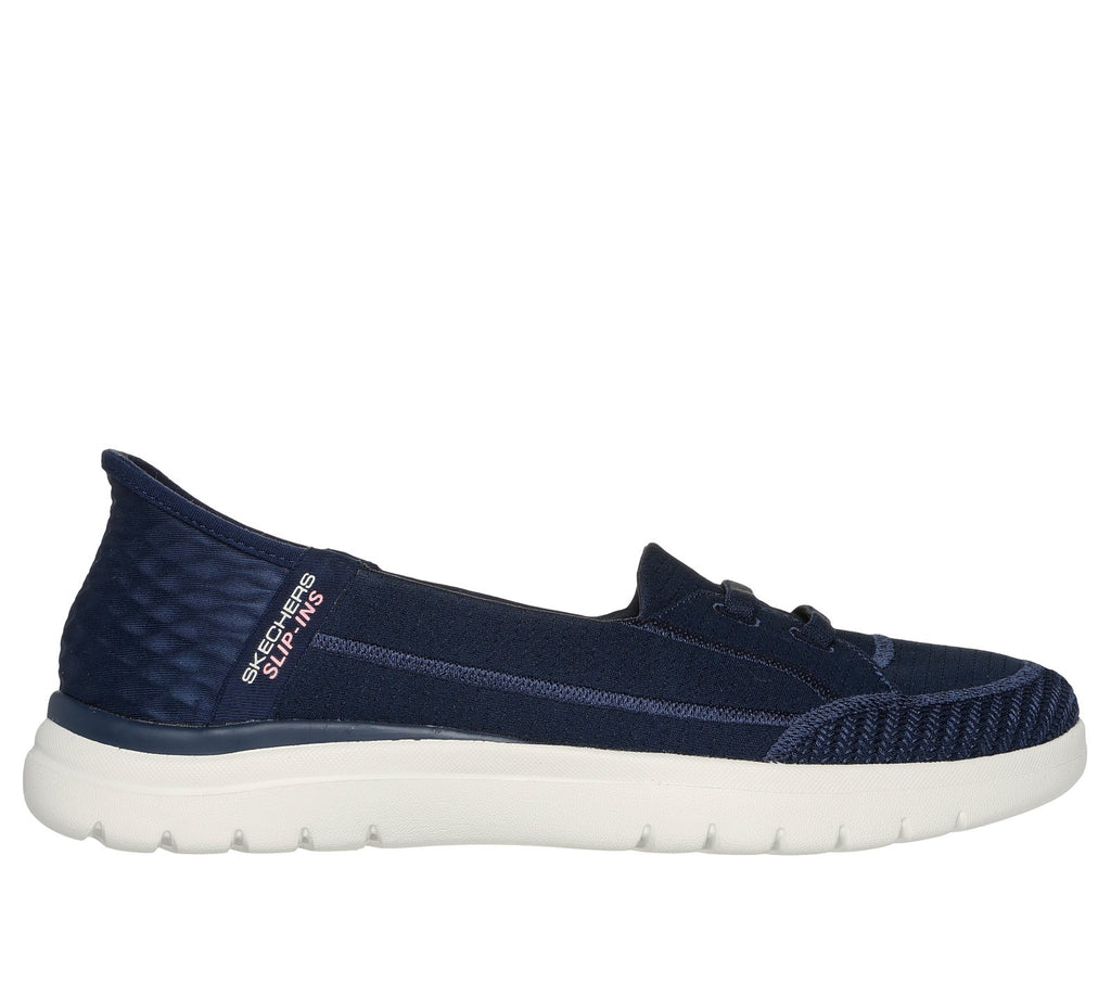 Skechers Slip-ins: On-The-GO Flex - Top Notch, NAVY