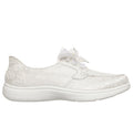 Skechers Slip-ins: On-The-GO Flex Radiant - Lacy, OFF WHITE