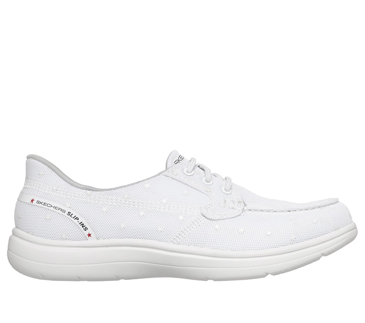 Skechers Slip-ins: On-The-GO Flex Radiant - Super Star, WHITE