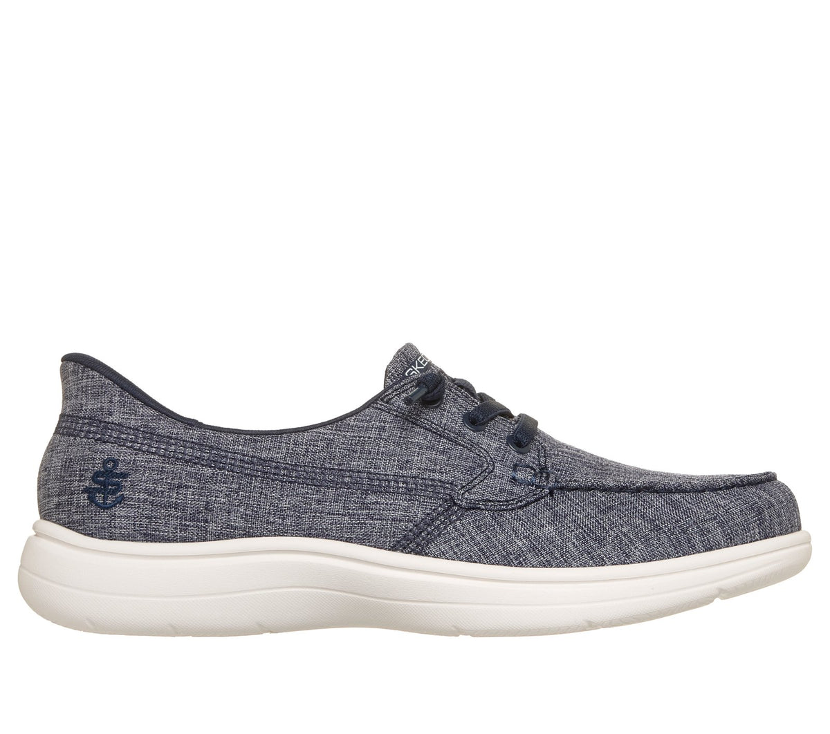 Skechers Slip-ins: On-The-GO Flex Radiant - Oceana, NAVY / WHITE