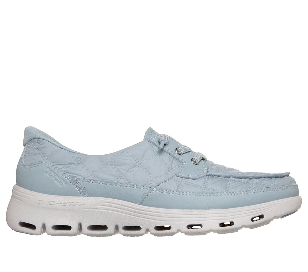 Skechers Slip-ins: Glide-Step Serene - Cozy Fit Newport, LIGHT BLUE