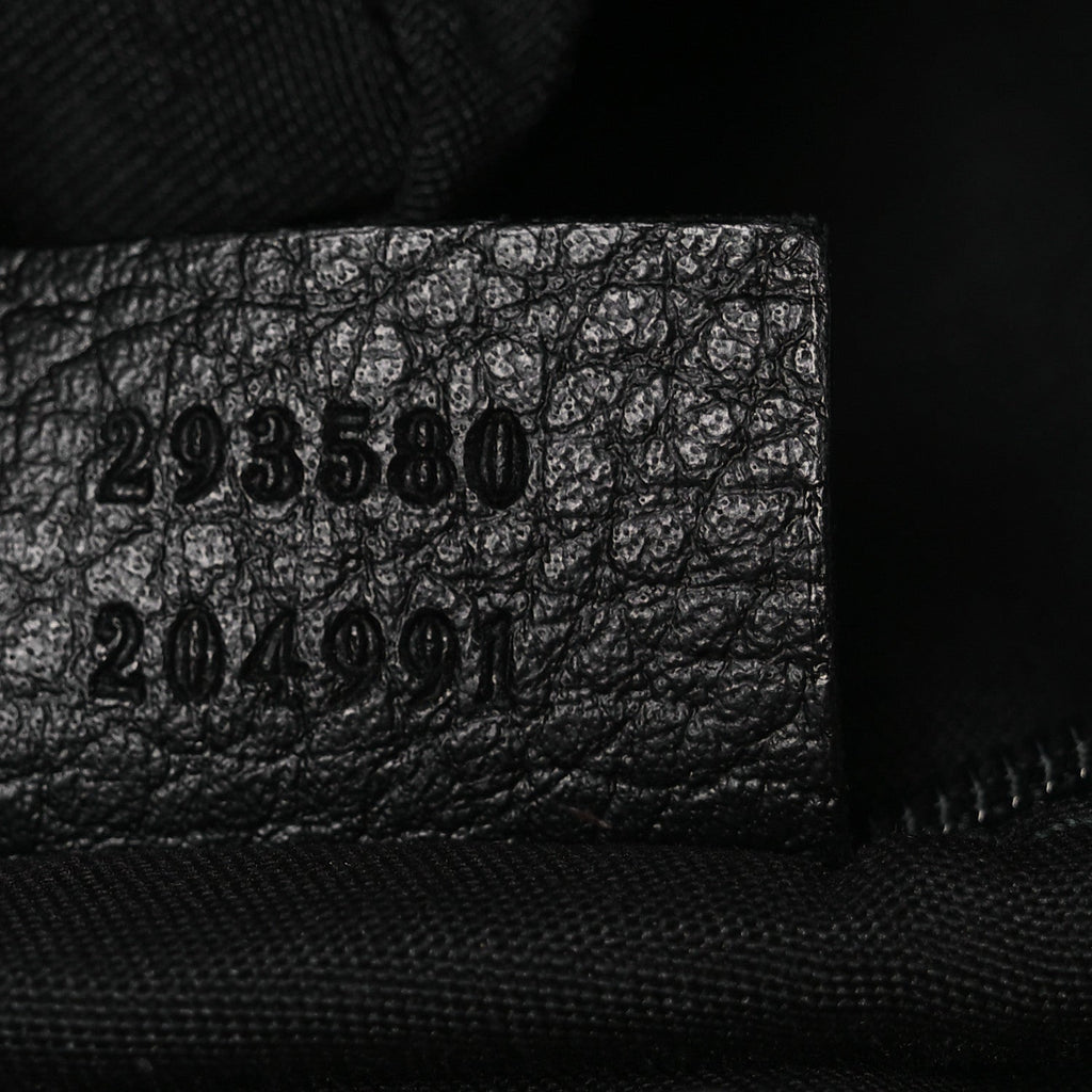 Nylon Monogram Large Abbey Tote Black