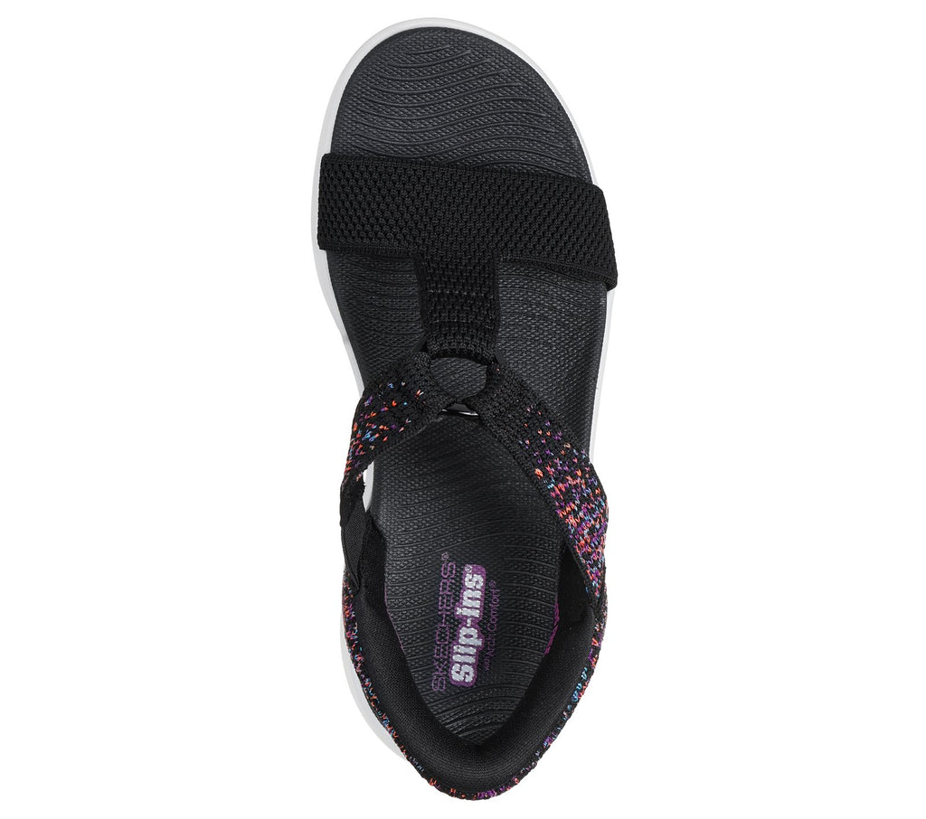 Skechers Slip-ins: GO WALK Massage Fit Sandal - Confetti Sky