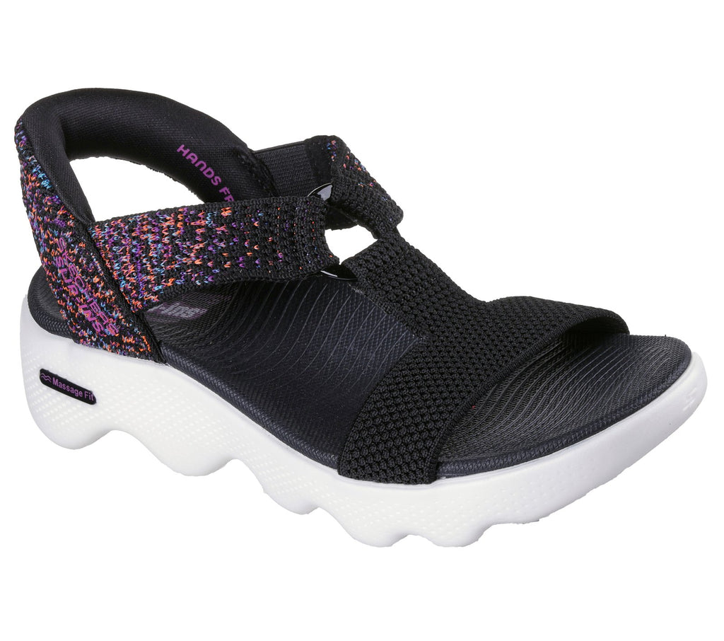 Skechers Slip-ins: GO WALK Massage Fit Sandal - Confetti Sky