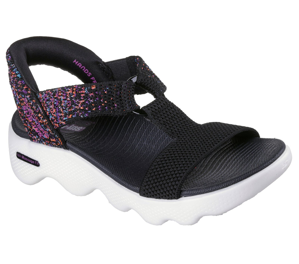 Skechers Slip-ins: GO WALK Massage Fit Sandal - Confetti Sky