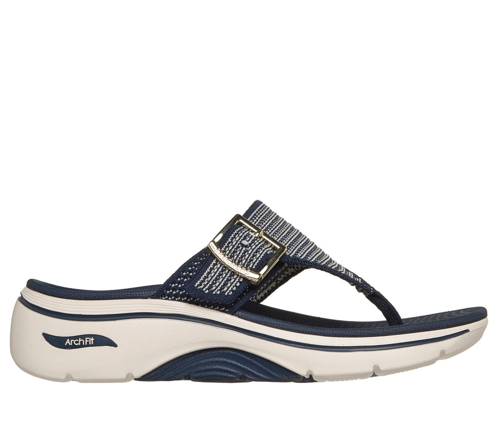 GO WALK Arch Fit 2.0 Sandal - Resort Day, NAVY / NATURAL