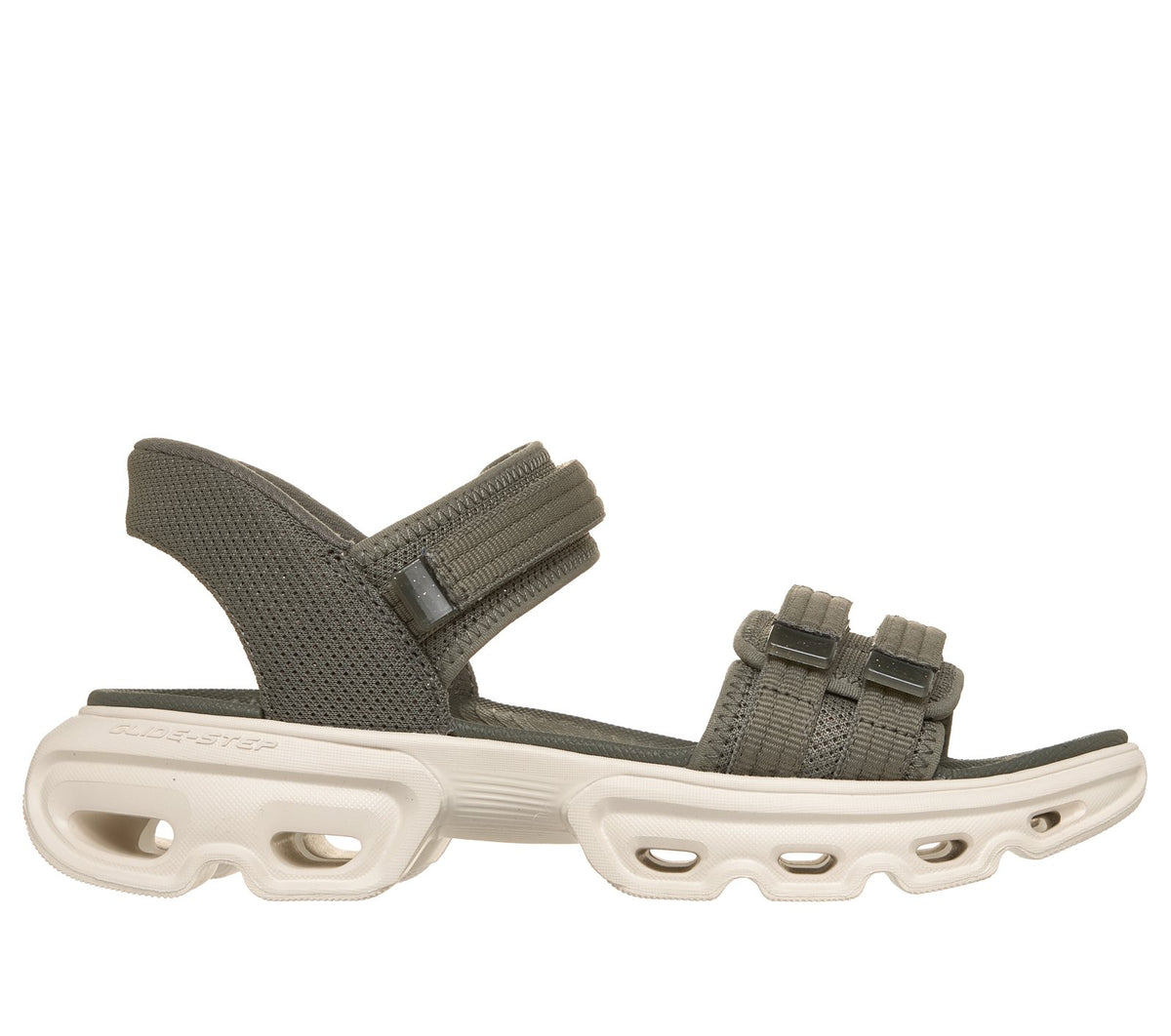 Skechers Slip-ins: GO WALK Glide-Step Bliss Sandal - Becca, OLIVE