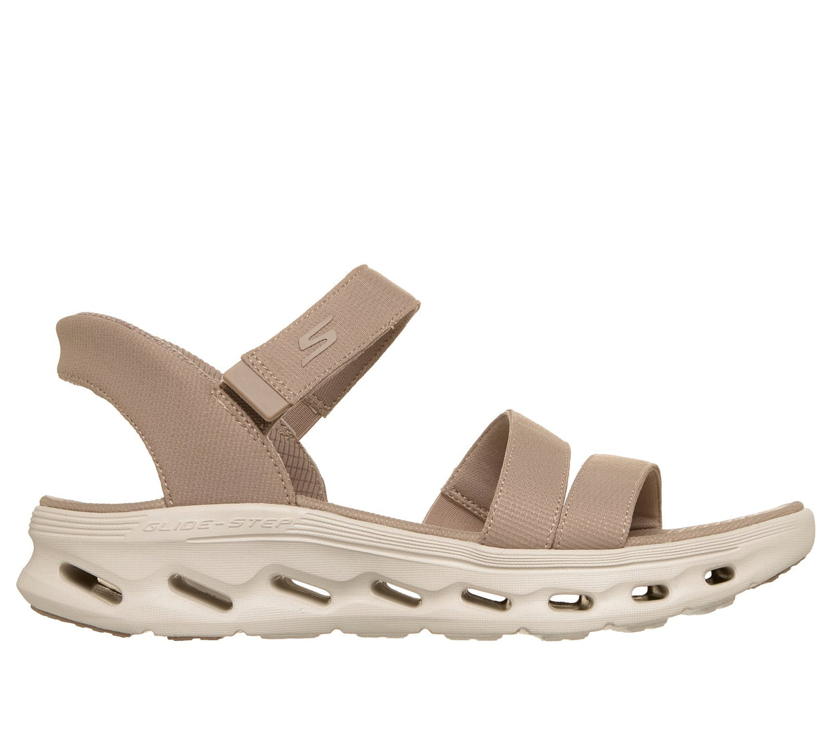 Skechers Slip-ins: GO WALK Glide-Step 2.0 Sandal - Ella, TAUPE