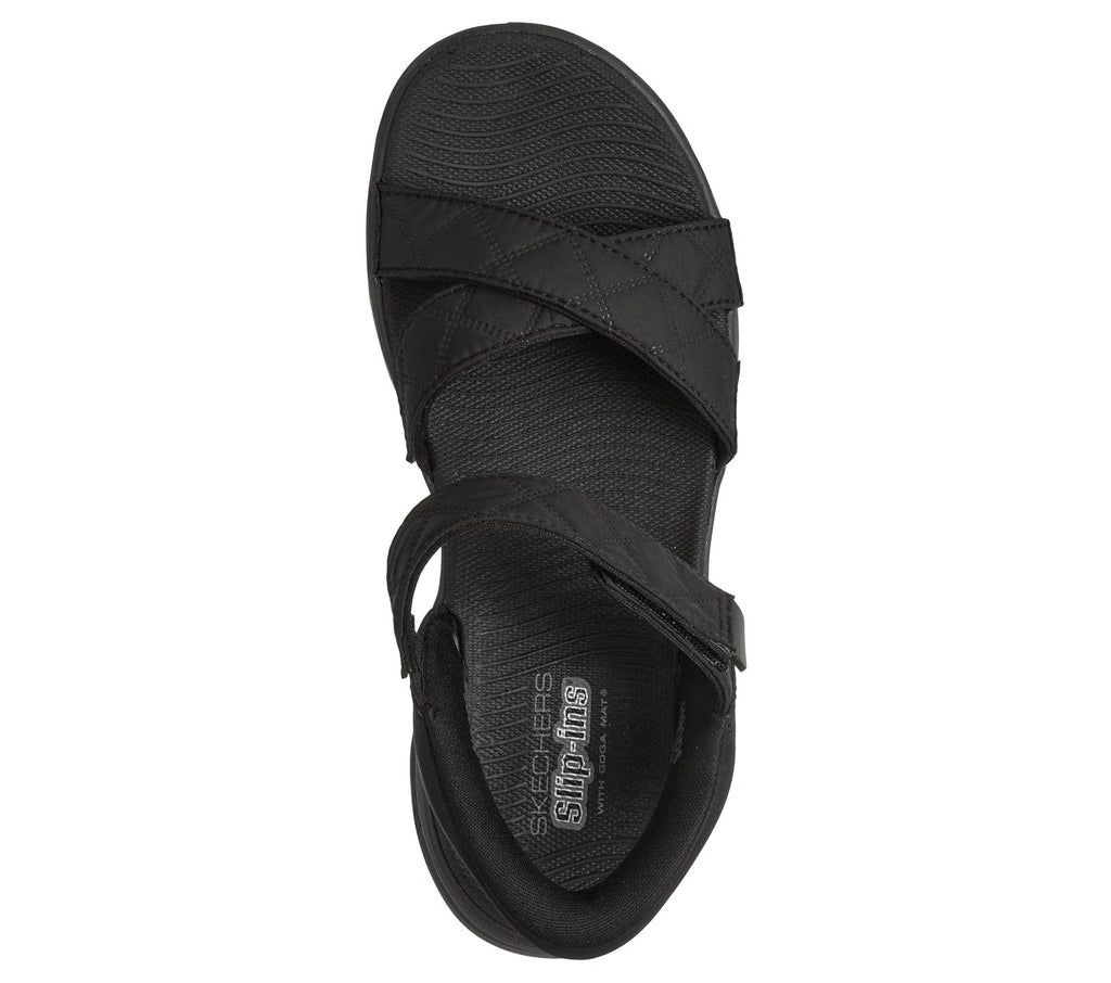 Skechers Slip-ins: GO WALK Glide-Step 2.0 Sandal - Cozy Fit Adrienne
