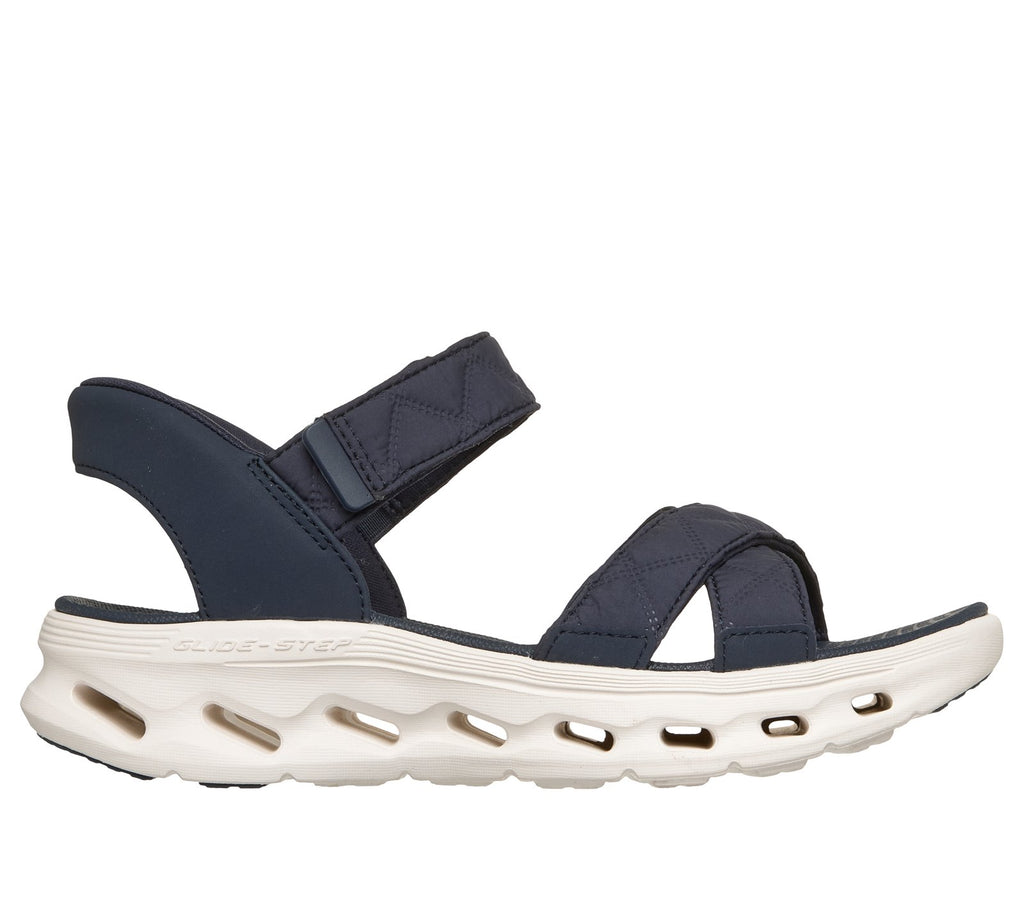 Skechers Slip-ins: GO WALK Glide-Step 2.0 Sandal - Cozy Fit Adrienne, NAVY