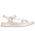 GO WALK Flex Sandal - Cozy Fit Rosalie, WHITE / PINK