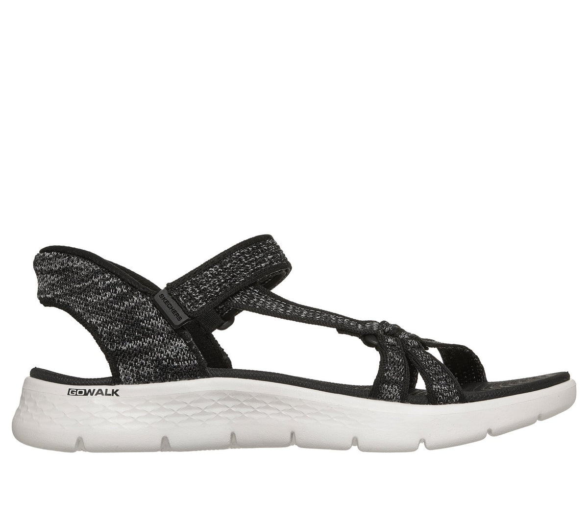Skechers Slip-ins: GO WALK Flex Sandal - Blake, BLACK / MULTI