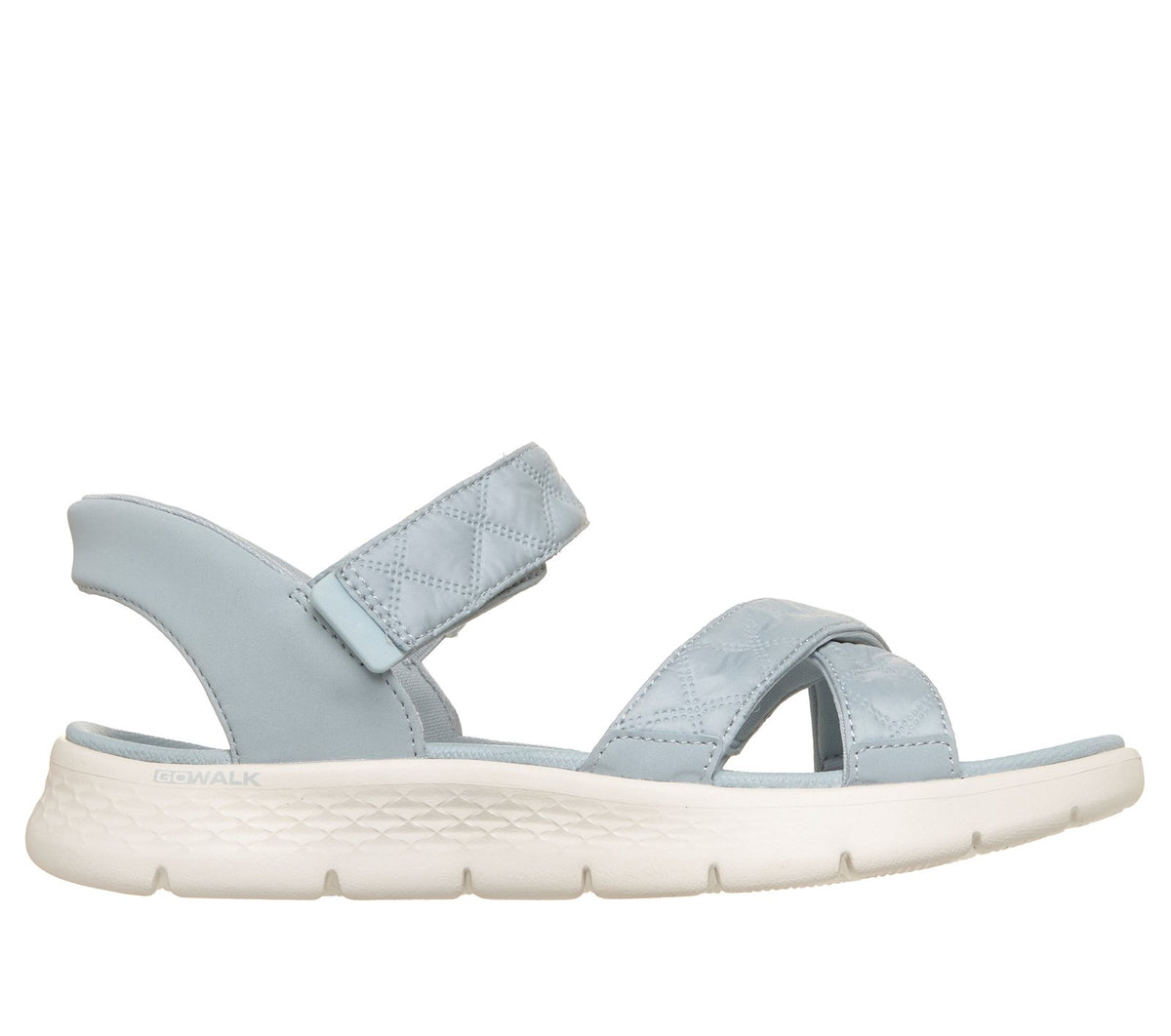 Skechers Slip-ins: GO WALK Flex Sandal - Cozy Fit Kaia, LIGHT BLUE