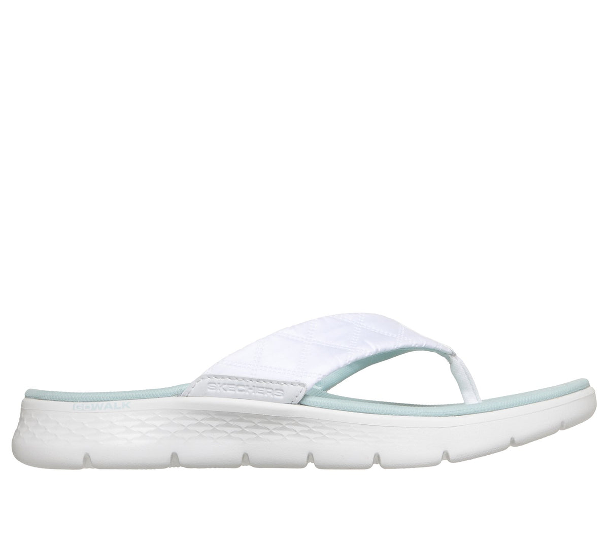 GO WALK Flex Sandal - Addison, WHITE / BLUE