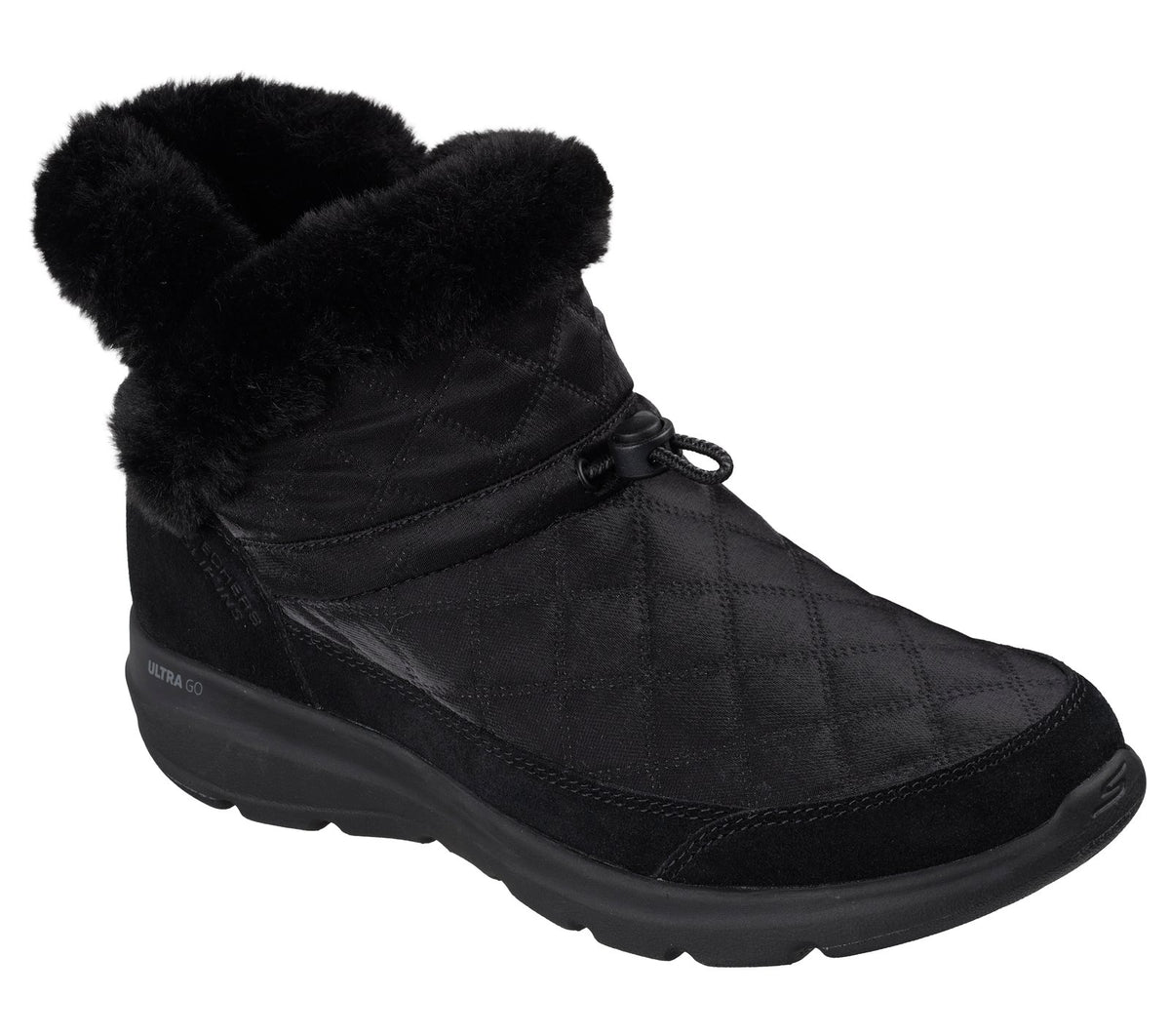 Skechers Slip-ins: Glacial Ultra - Cozy Fit Shimmer