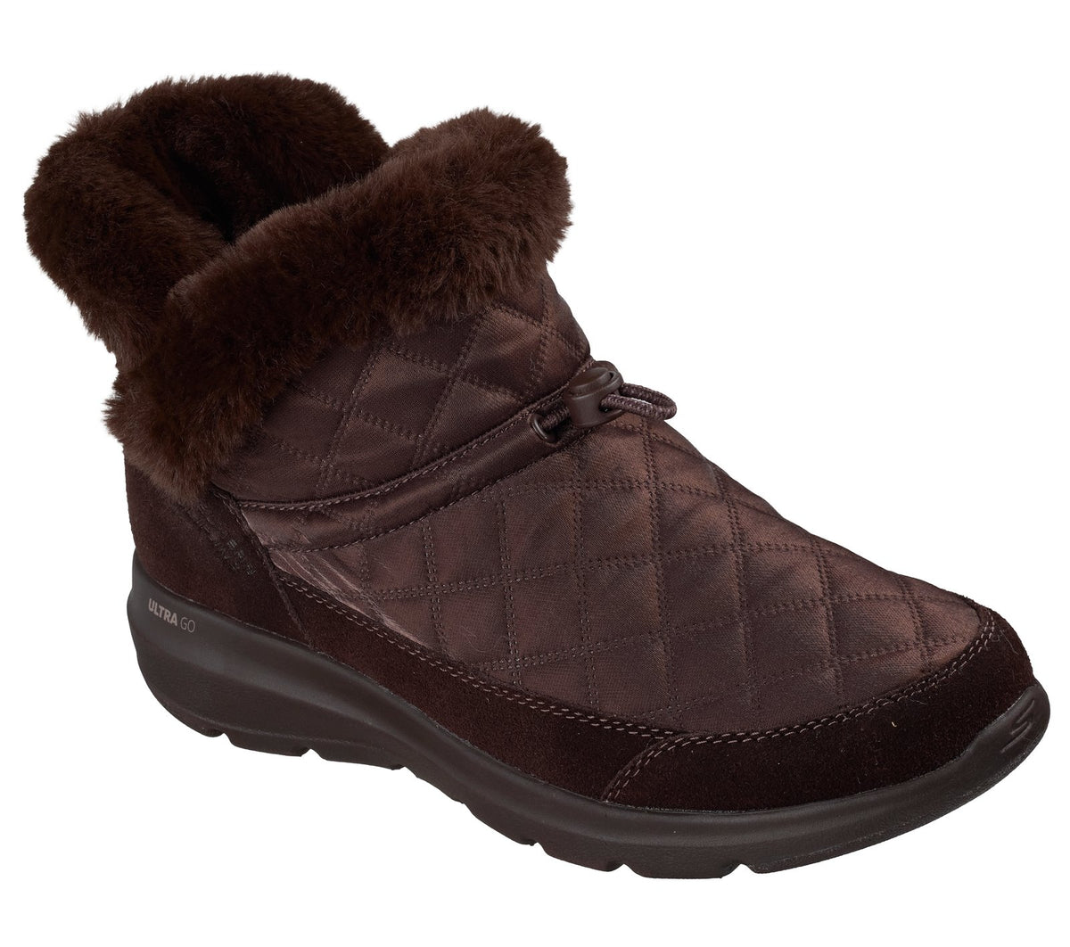 Skechers Slip-ins: Glacial Ultra - Cozy Fit Shimmer