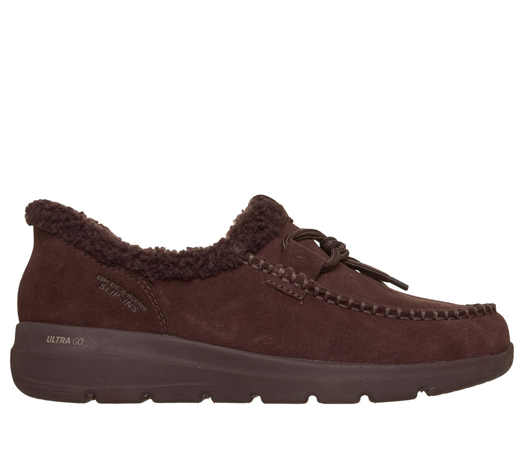 Skechers Slip-ins: Glacial Ultra - Millie, CHOCOLATE