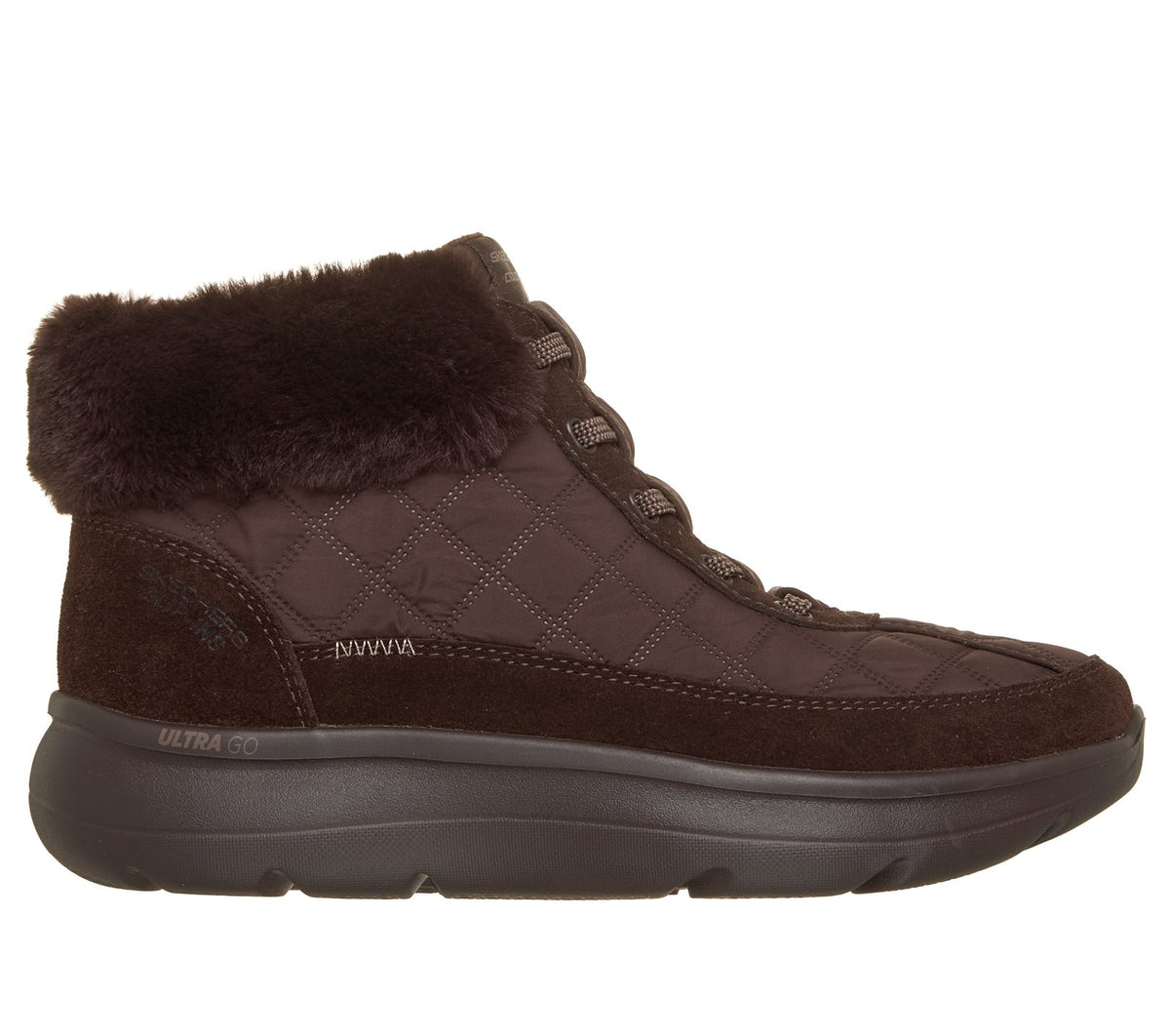 Skechers Slip-ins: On-The-GO Encore - Cozy Fit Maisie, DARK BROWN
