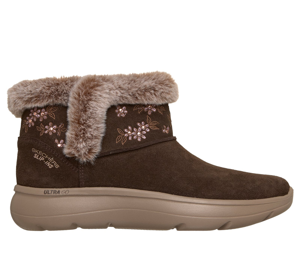 Skechers Slip-ins: On-The-GO Encore - Layla, CHOCOLATE
