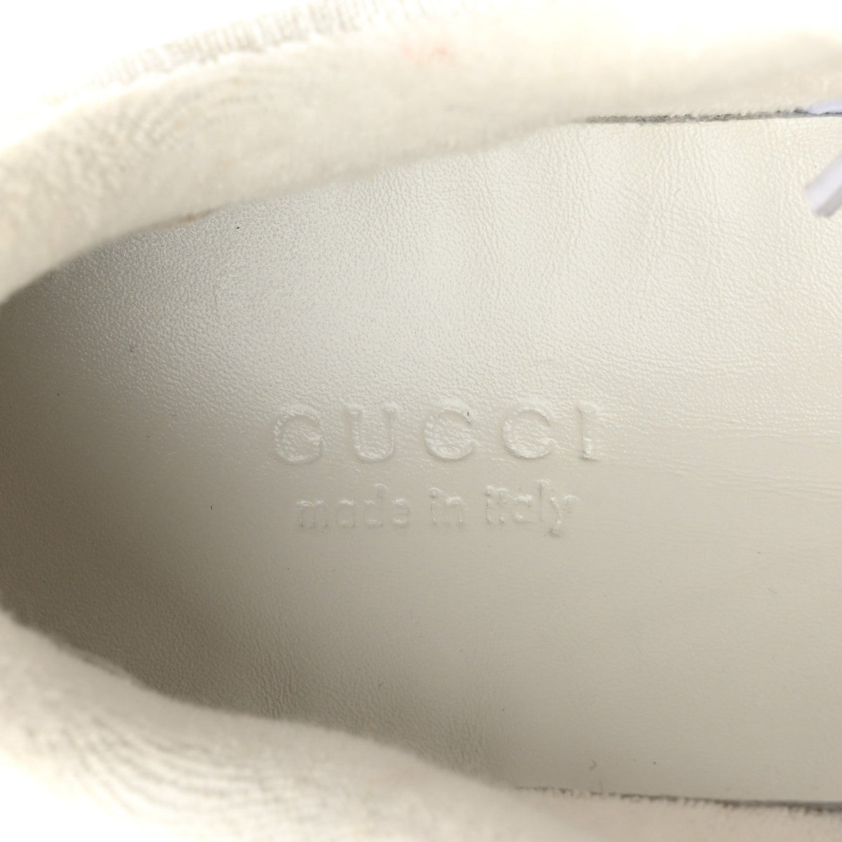 GG Monogram Web Screener Sneakers 35.5 White Grey Pink