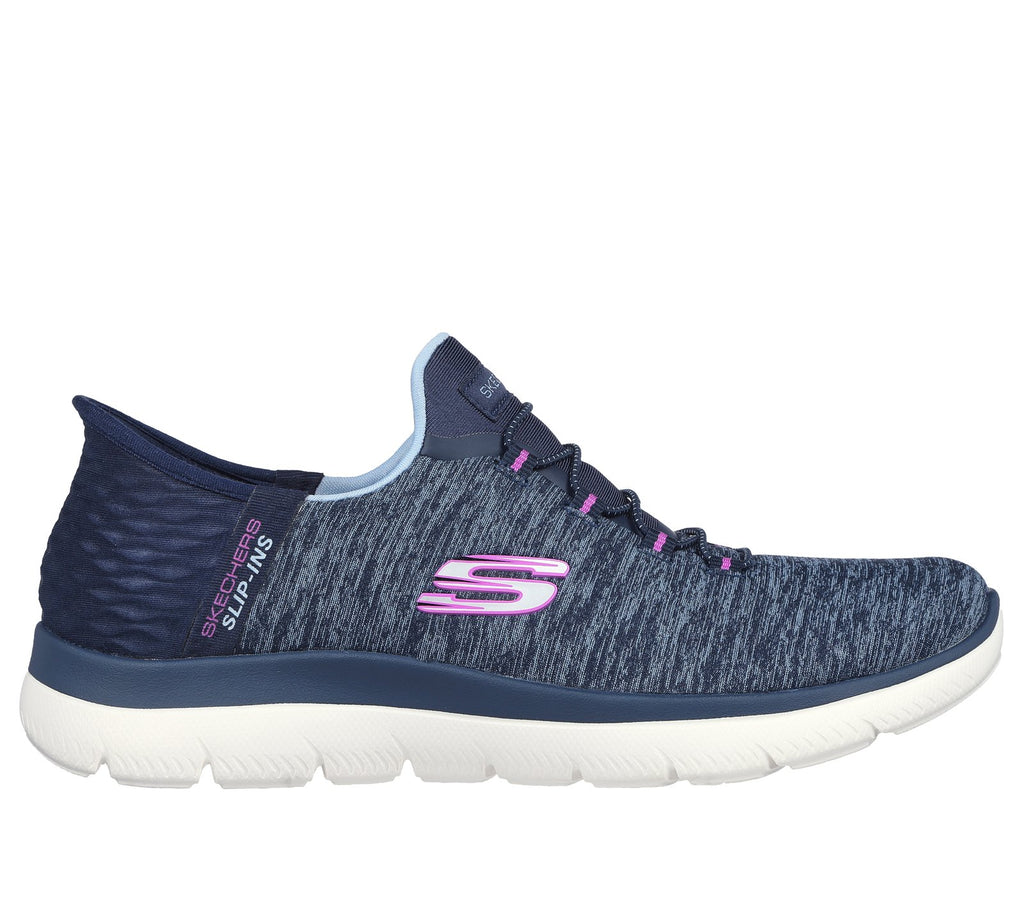 Skechers Slip-ins: Summits - Dazzling Haze, NAVY / PURPLE