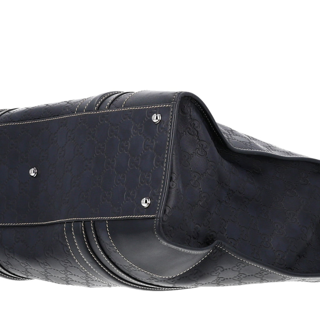 Guccissima Large Tote Black