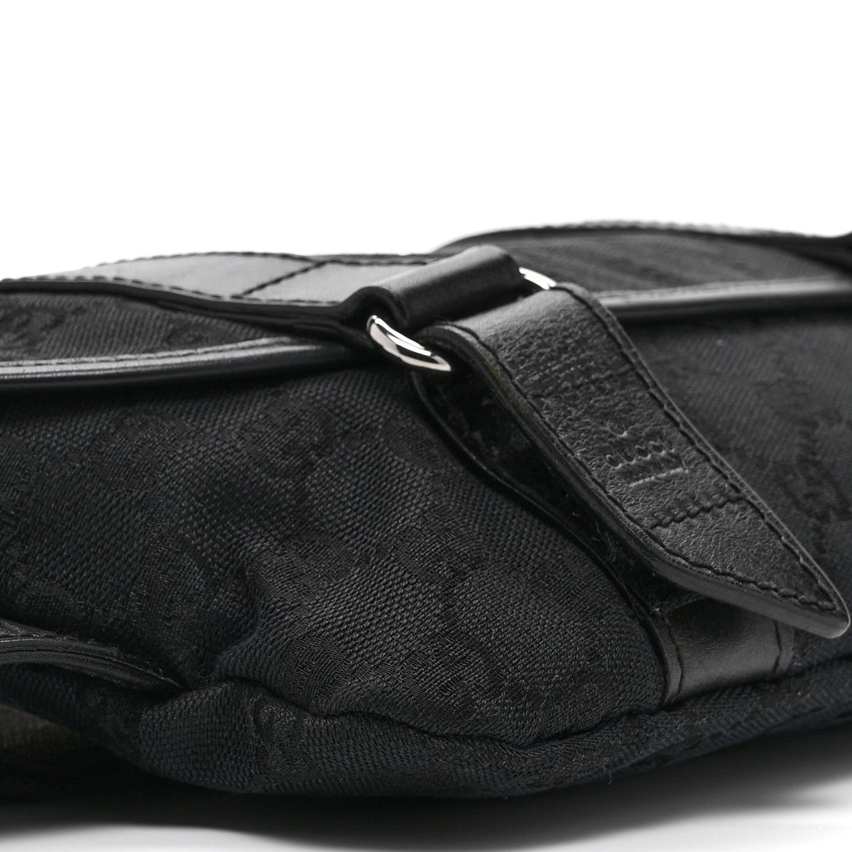 Monogram Waist Belt Bag Black