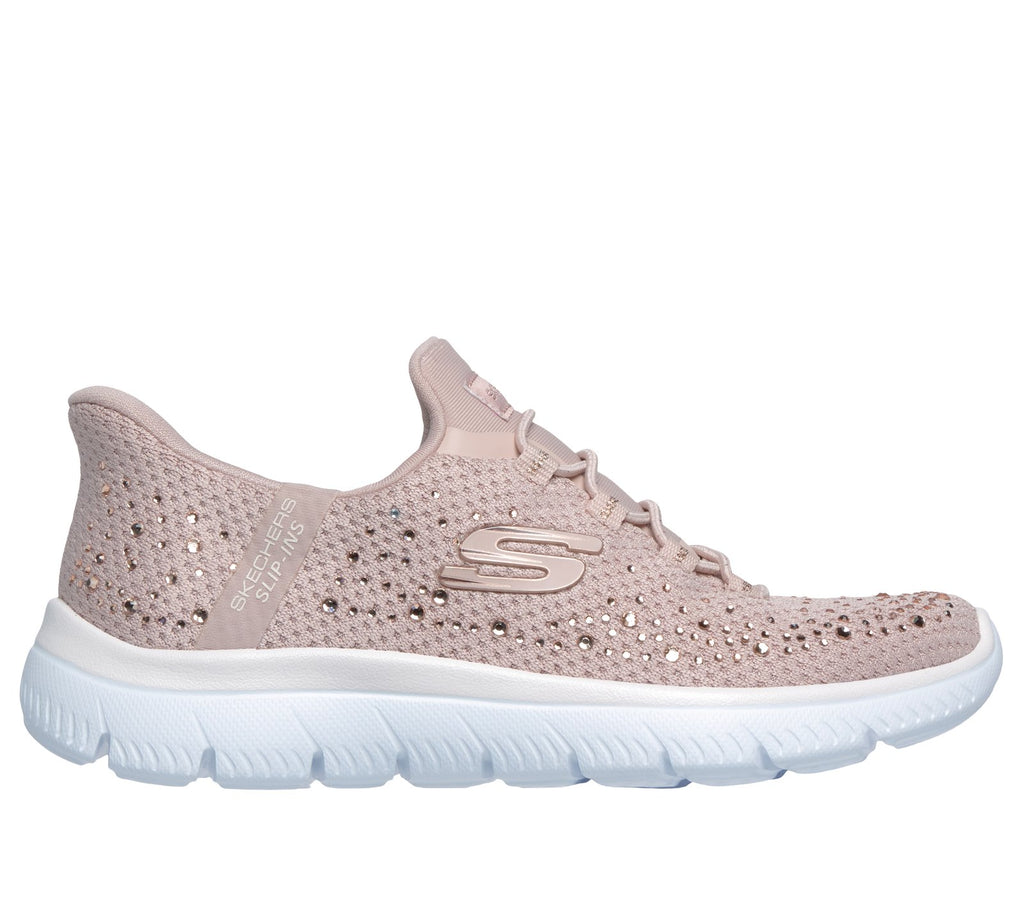 Skechers Slip-ins: Summits - Brilliant Shine, LIGHT MAUVE