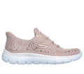 Skechers Slip-ins: Summits - Brilliant Shine, LIGHT MAUVE