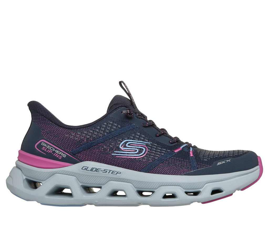 Skechers Slip-ins: Glide-Step Altus - Fast Lane, NAVY / PINK